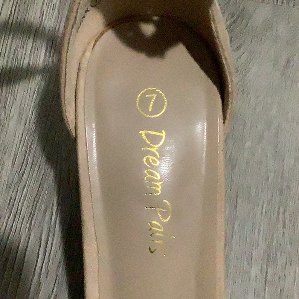 Dream Pairs Open Toe Chunky Heels - Picture 5 of 6